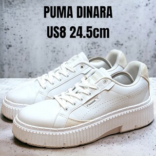 プーマ(PUMA)のPUMA DINARA プーマ ディナーラ 24.5cm 厚底スニーカー(スニーカー)
