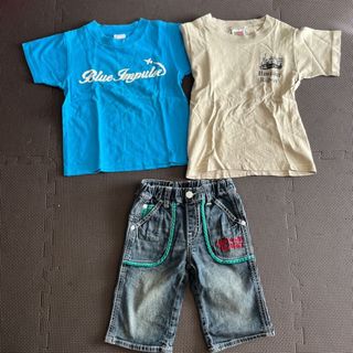 エフオーキッズ(F.O.KIDS)の半袖 ハーフパンツ まとめ tシャツ ブルーインパルス(Tシャツ/カットソー)