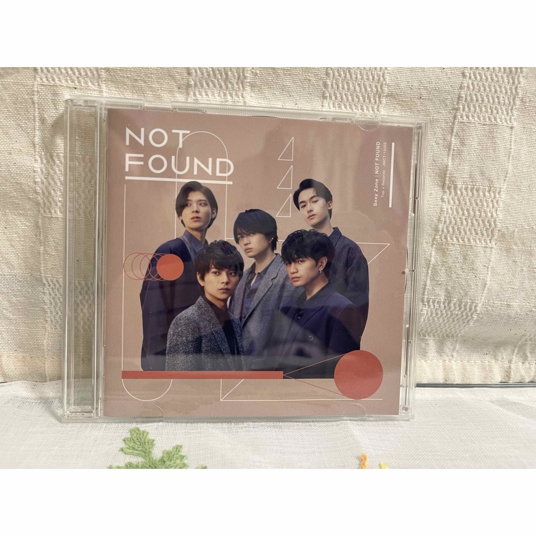 NOT　FOUND(通常盤) エンタメ/ホビーのCD(ポップス/ロック(邦楽))の商品写真