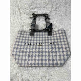 ジルバイジルスチュアート(JILL by JILLSTUART)の JILL by JILL STUART リボンハンドルバスケット（小）(トートバッグ)