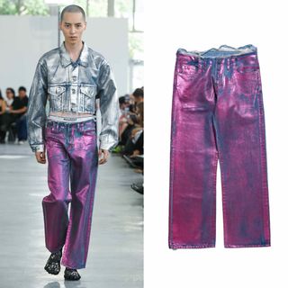 ダブレット(doublet)の【doublet】 2024ss FOIL DENIM PANTS(デニム/ジーンズ)