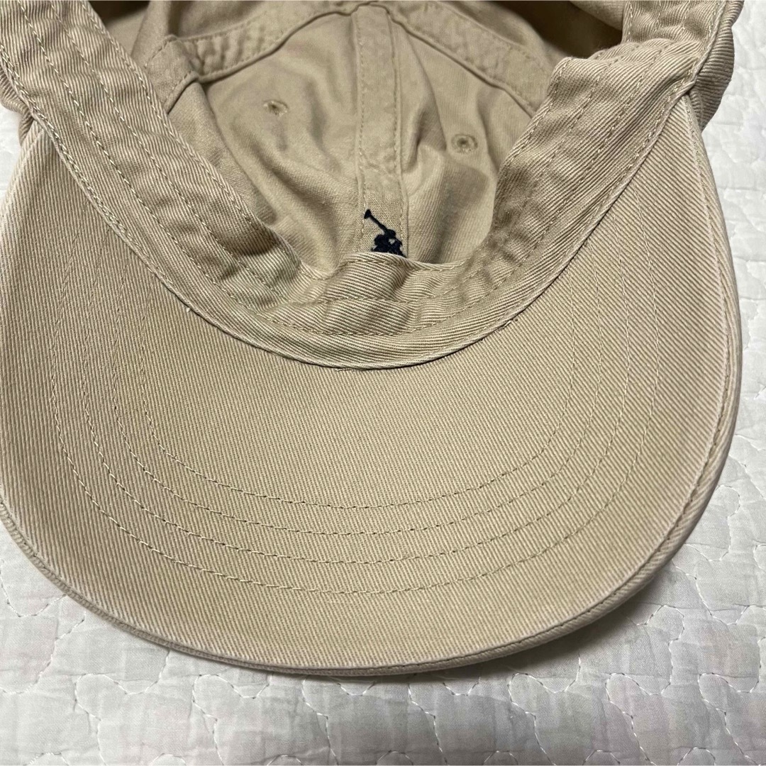 POLO RALPH LAUREN(ポロラルフローレン)のPOLO RALPH LAUREN キャップ ベージュ 59cm メンズの帽子(キャップ)の商品写真