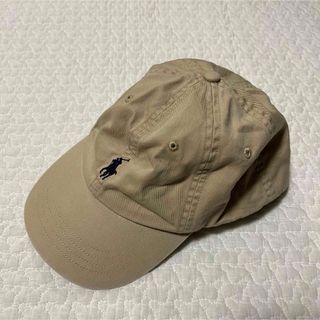 ポロラルフローレン(POLO RALPH LAUREN)のPOLO RALPH LAUREN キャップ ベージュ 59cm(キャップ)