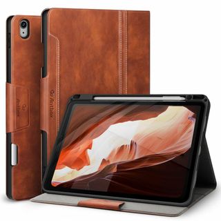 【色: ブラウン】Antbox iPad Air第5/4世代 ケース 2022/(タブレット)