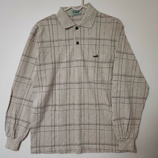 クロコダイル(Crocodile)のCrocodile LS チェック　POLO(シャツ)