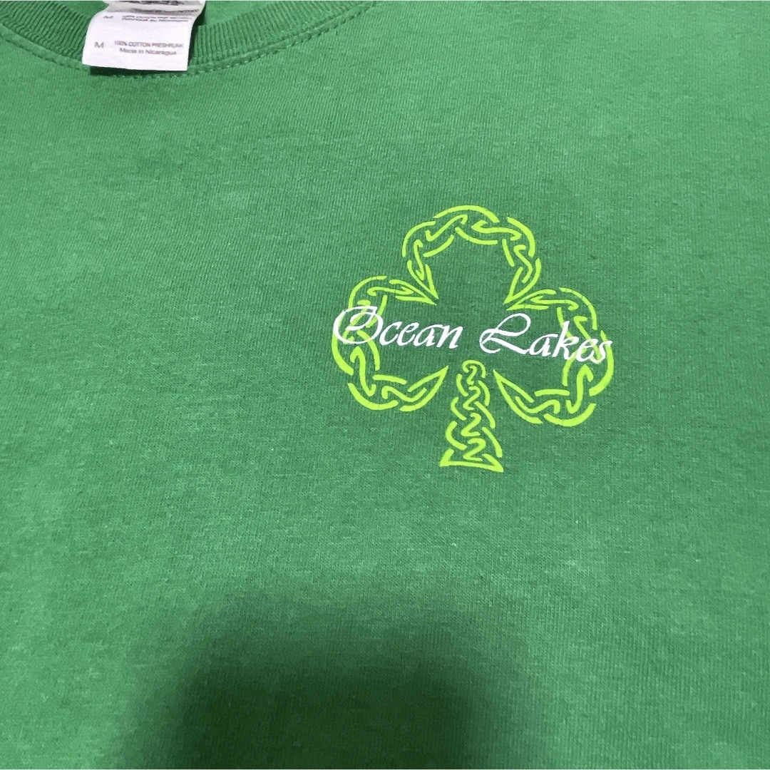 GILDAN(ギルタン)のUSA古着　Tシャツ　グリーン　緑　ピーターパン　ティンカーベル　GILDAN メンズのトップス(Tシャツ/カットソー(半袖/袖なし))の商品写真