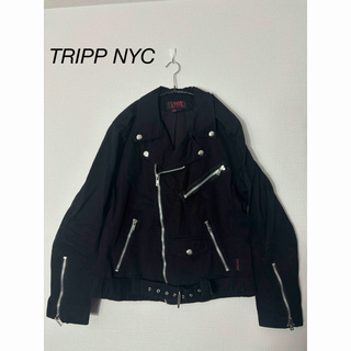 トリップニューヨークシティ(Tripp NYC)のTRIPP NYC DOUBLE RIDERS JACKET(ライダースジャケット)