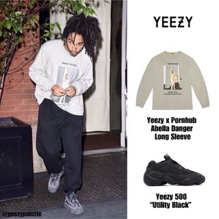 イージー(YEEZY（adidas）)のYEEZY Pornhub KANYE WEST カニエ イージー GAP(Tシャツ/カットソー(七分/長袖))