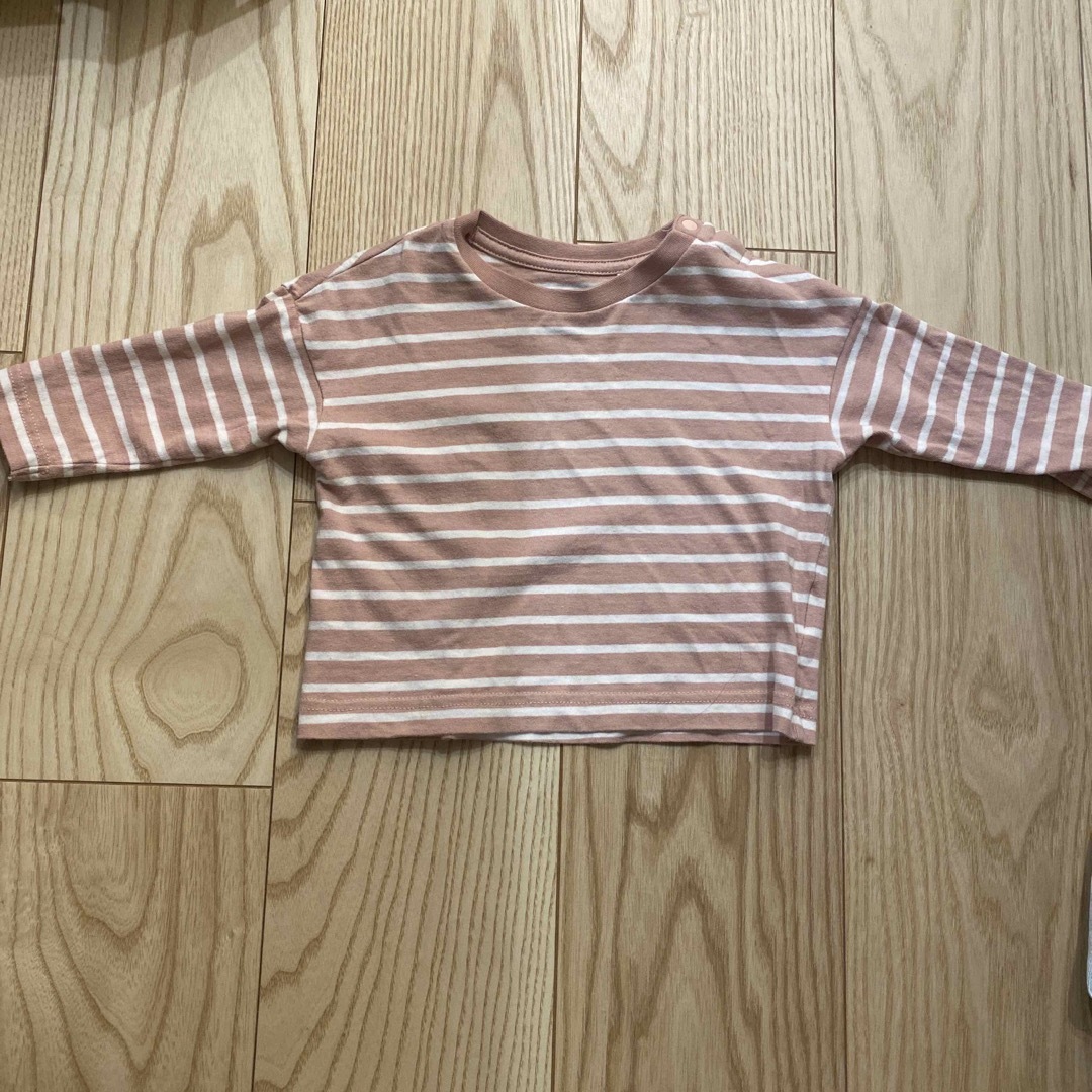 セットアップ　70〜80サイズ キッズ/ベビー/マタニティのベビー服(~85cm)(Ｔシャツ)の商品写真