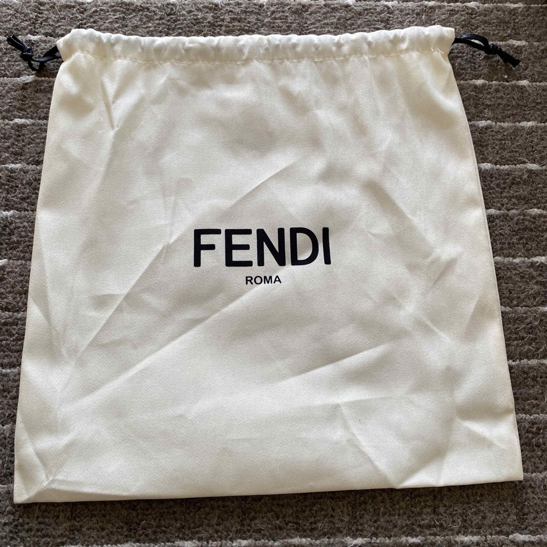 FENDI(フェンディ)のFENDI バック　巾着　保存袋　リボン レディースのバッグ(エコバッグ)の商品写真