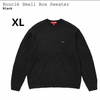 Supreme Bouclé Small Box Sweater XL ニット(ニット/セーター)