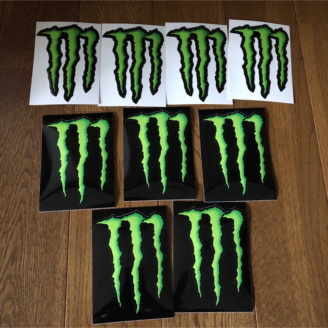 モンスターエナジー　MONSTER ENERGY ステッカー　シール　9枚セット 自動車/バイクのバイク(ステッカー)の商品写真