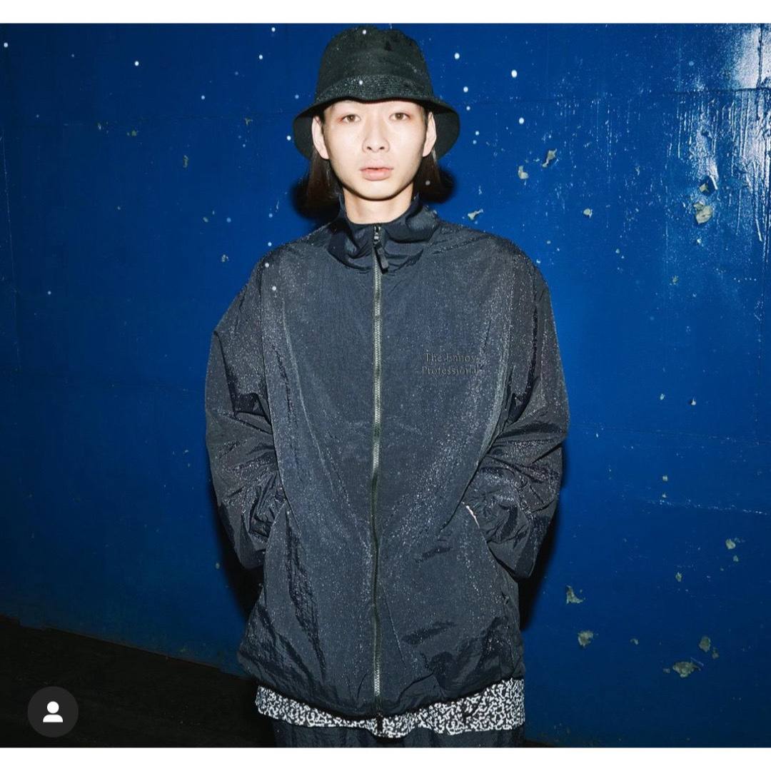 1LDK SELECT(ワンエルディーケーセレクト)のENNOY エンノイ 23 NYLON JACKET 黒 ブラック シャカシャカ メンズのジャケット/アウター(ナイロンジャケット)の商品写真