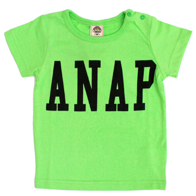 ANAP Kids(アナップキッズ)のANAP kids★バックメッセージ ロゴ Ｔシャツ キッズ/ベビー/マタニティのキッズ服男の子用(90cm~)(Tシャツ/カットソー)の商品写真