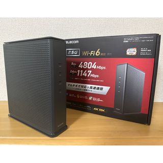 エレコム(ELECOM)のELECOM Wi-Fi 6(11ax) 4804+1147Mbps Wi-Fi(PC周辺機器)