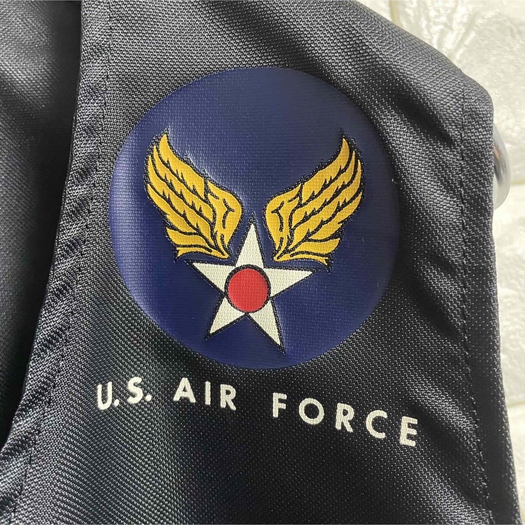 MILITARY(ミリタリー)のU.S.AIR FORCE E-1 ラジオベスト ミリタリーベスト ブラック M メンズのトップス(ベスト)の商品写真