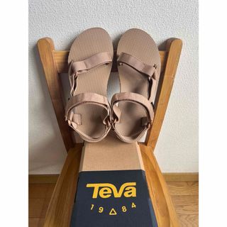 テバ(Teva)のTEVA テバ original universal サンダル ベージュ24cm(サンダル)