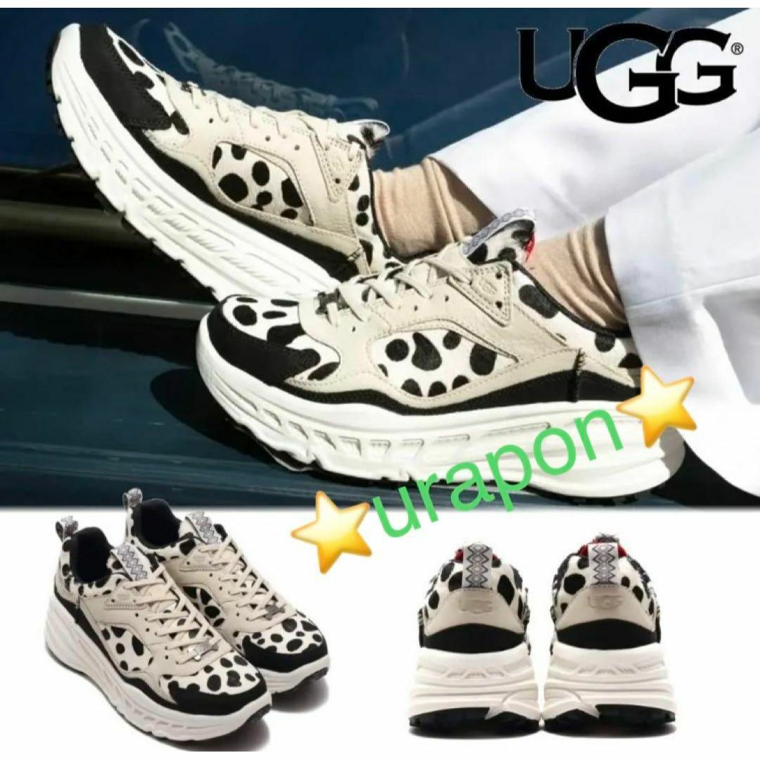 UGG(アグ)の激レア✨④美品✨24厚手～24.5薄手✨UGG✨DALMATIAN✨ダルメシアン レディースの靴/シューズ(スニーカー)の商品写真