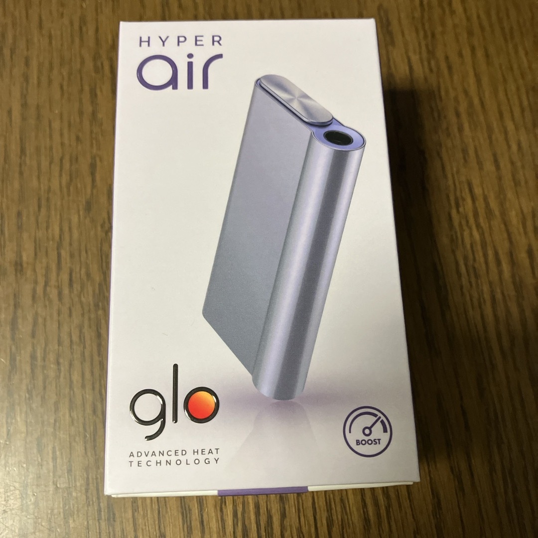 glo(グロー)のglo(グロー) ハイパー エア hyper air クリスプパープル メンズのファッション小物(タバコグッズ)の商品写真