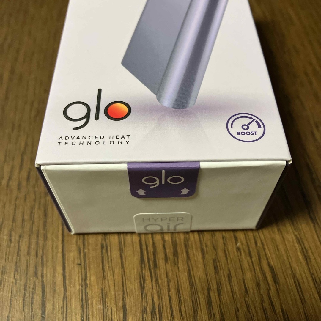 glo(グロー)のglo(グロー) ハイパー エア hyper air クリスプパープル メンズのファッション小物(タバコグッズ)の商品写真