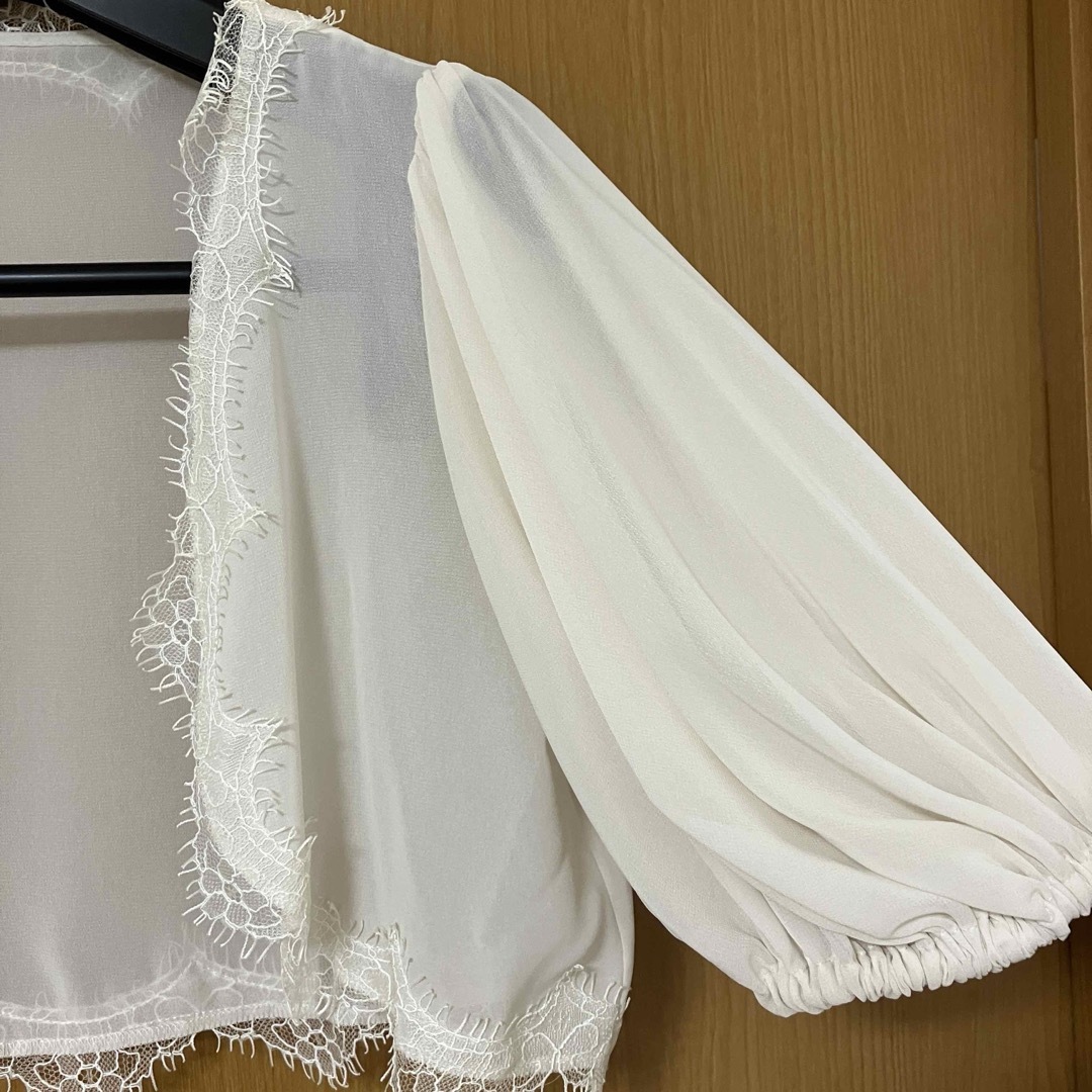 ROPE’(ロペ)のロペ パーティー ボレロ 結婚式 レース レディースのトップス(ボレロ)の商品写真