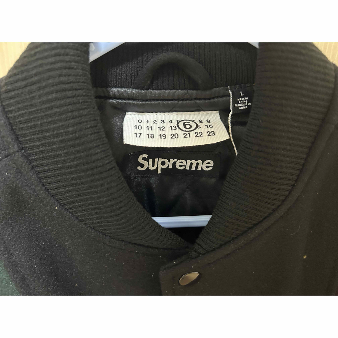 Supreme - MM6 Maison Margiela Split Varsity Jacketの通販 by Supreme - MM6 Maison Margiela Split Varsity Jacketの通販 by