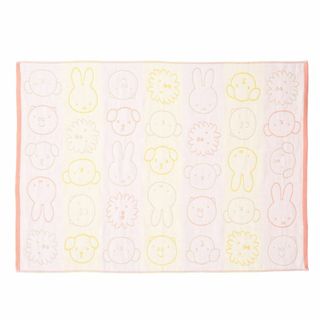 【新着商品】西川 ミッフィー ひざ掛け 70X100cm ガーゼ 綿100％ 洗(布団)