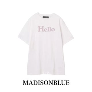 マディソンブルー(MADISONBLUE)のMADISONBLUE HELLO CREW NECK TEEかめ様専用(Tシャツ(半袖/袖なし))