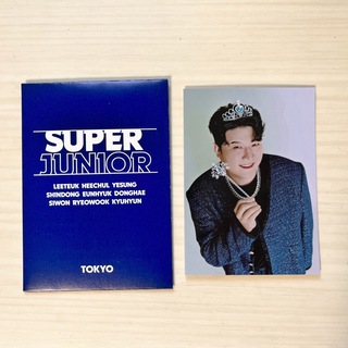 スーパージュニア(SUPER JUNIOR)のSUPER JUNIOR POP UP東京 ステッカー シンドン  トレカ (アイドルグッズ)