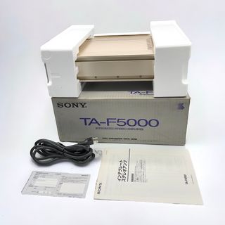 SONY - ほぼ新品 SONY ソニー TA-F5000 プリメインアンプ