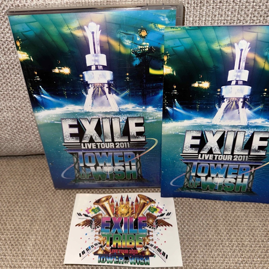 EXILE LIVE TOUR 2011 TOWER OF WISH (3枚組) エンタメ/ホビーのDVD/ブルーレイ(舞台/ミュージカル)の商品写真