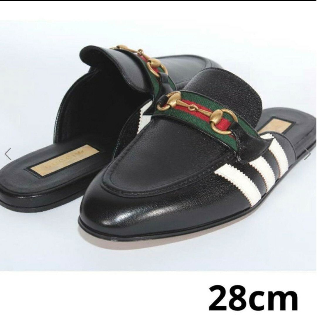 GUCCI - adidas x Gucci アディダス グッチ ホースビット レザー GUCCI - adidas x Gucci アディダス グッチ ホースビット レザー