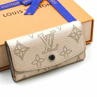 ルイヴィトン(LOUIS VUITTON)の【極美品】ルイヴィトン マヒナ ミュルティクレ4 コキーユ キーケース(キーケース)