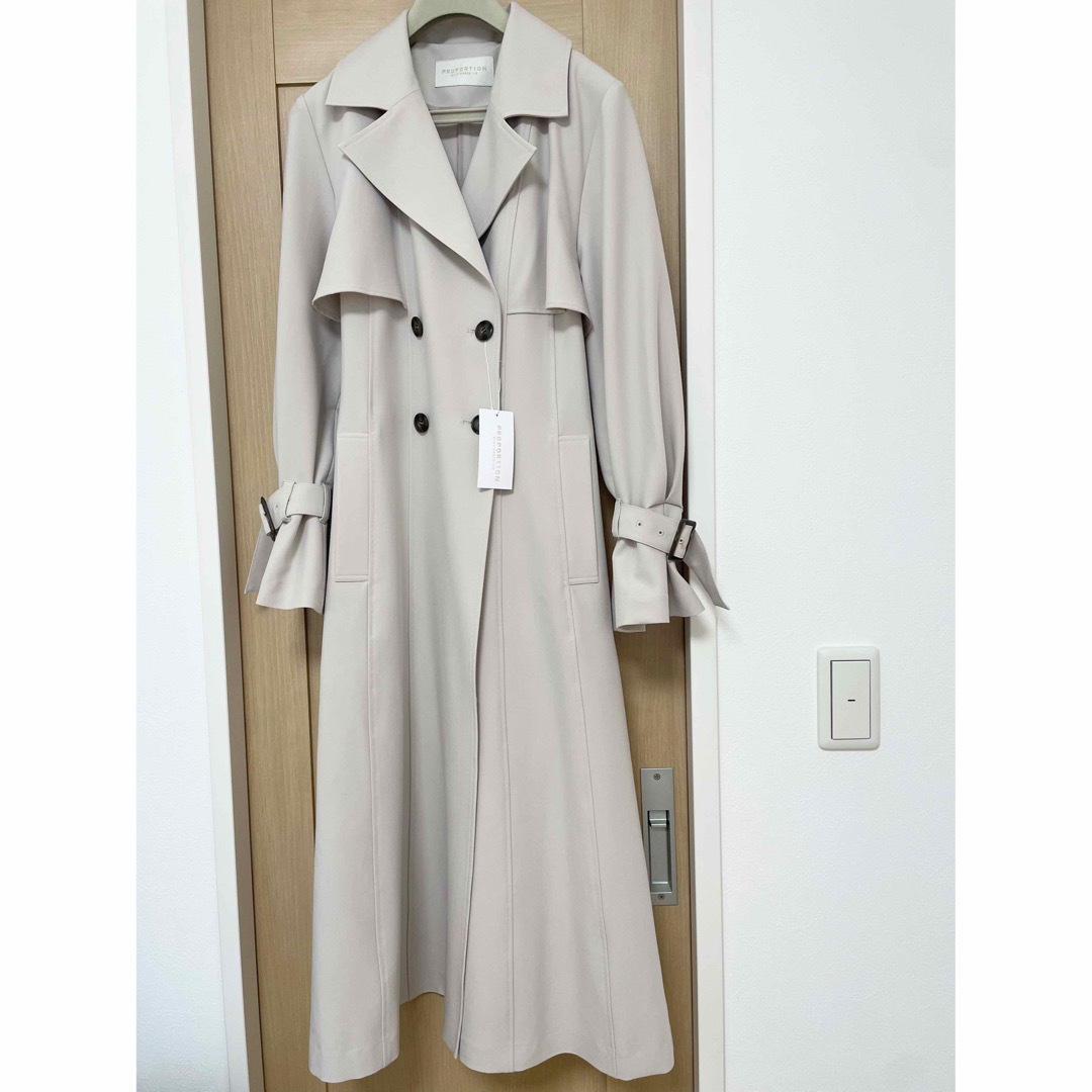 PROPORTION BODY DRESSING - プロポーション フェミニントレンチ PROPORTION BODY DRESSING - プロポーション フェミニントレンチ