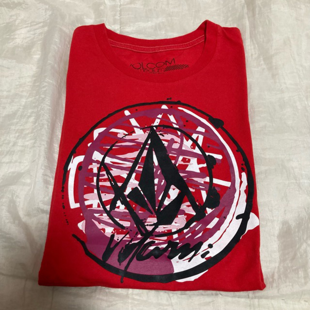 volcom(ボルコム)の１回着☆VOLCOMロゴ半袖TシャツSボルコムロンハーマンRVCAリップカール レディースのトップス(Tシャツ(半袖/袖なし))の商品写真