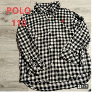 POLO（RALPH LAUREN） - POLO　チェックシャツ  110