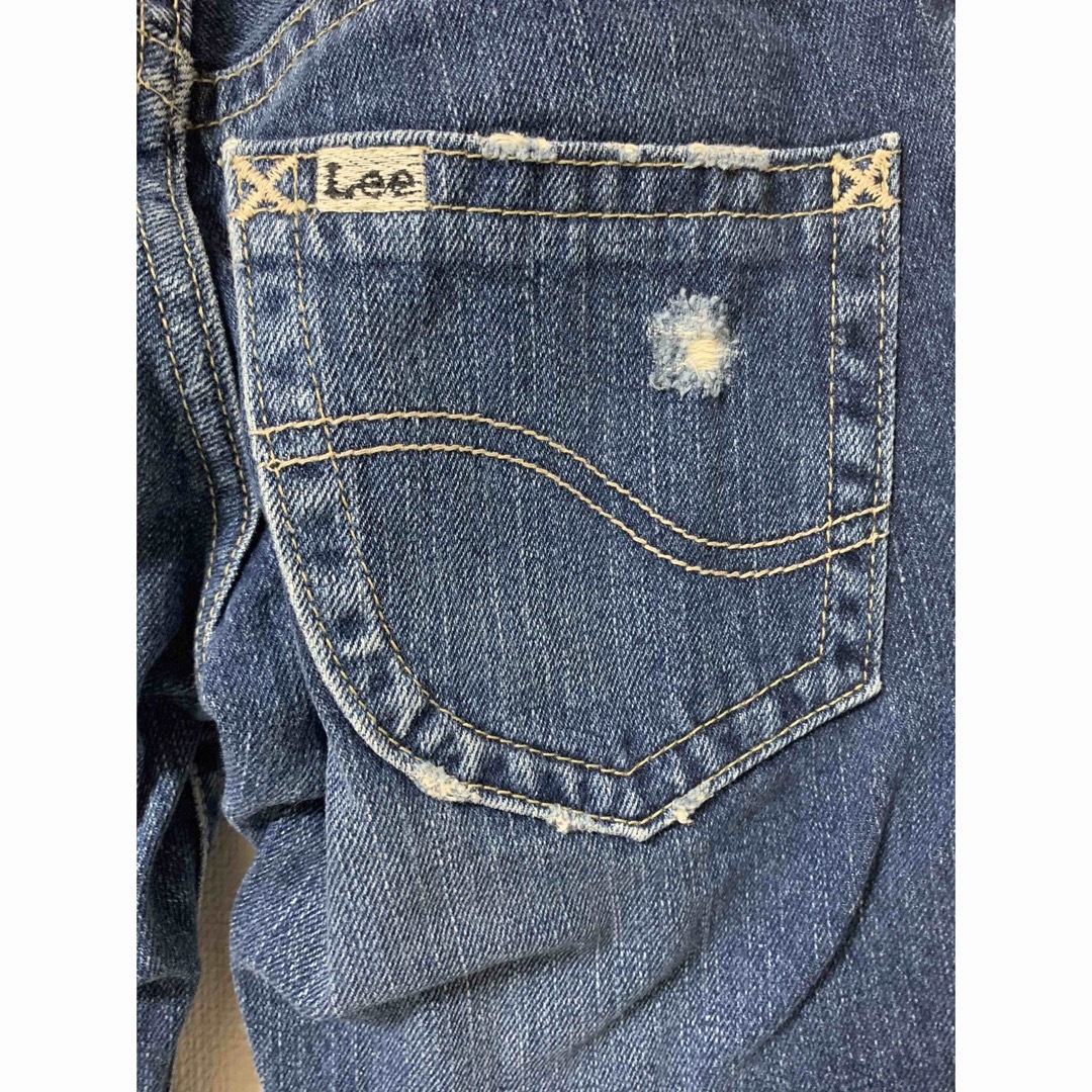 Lee(リー)の【Lee】ソフトダメージ　デニムパンツ　140 キッズ/ベビー/マタニティのキッズ服男の子用(90cm~)(パンツ/スパッツ)の商品写真