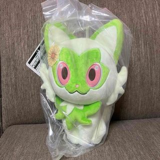 ポケモン(ポケモン)の【新品未開封】 ポケモン Pokemon ニャオハ ぬいぐるみ 1番くじ A賞(キャラクターグッズ)