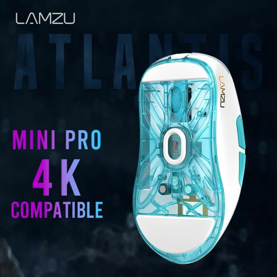Lamzu Atlantis Mini Pro ゲーミングマウス Polar Wの通販 by Lamzu Atlantis Mini Pro ゲーミングマウス Polar Wの通販 by