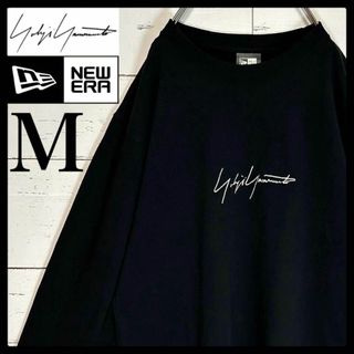 ヨウジヤマモト(Yohji Yamamoto)の【超絶人気モデル】ヨウジヤマモト×ニューエラ☆センター刺繍ロゴ 希少 ロンT(Tシャツ/カットソー(七分/長袖))