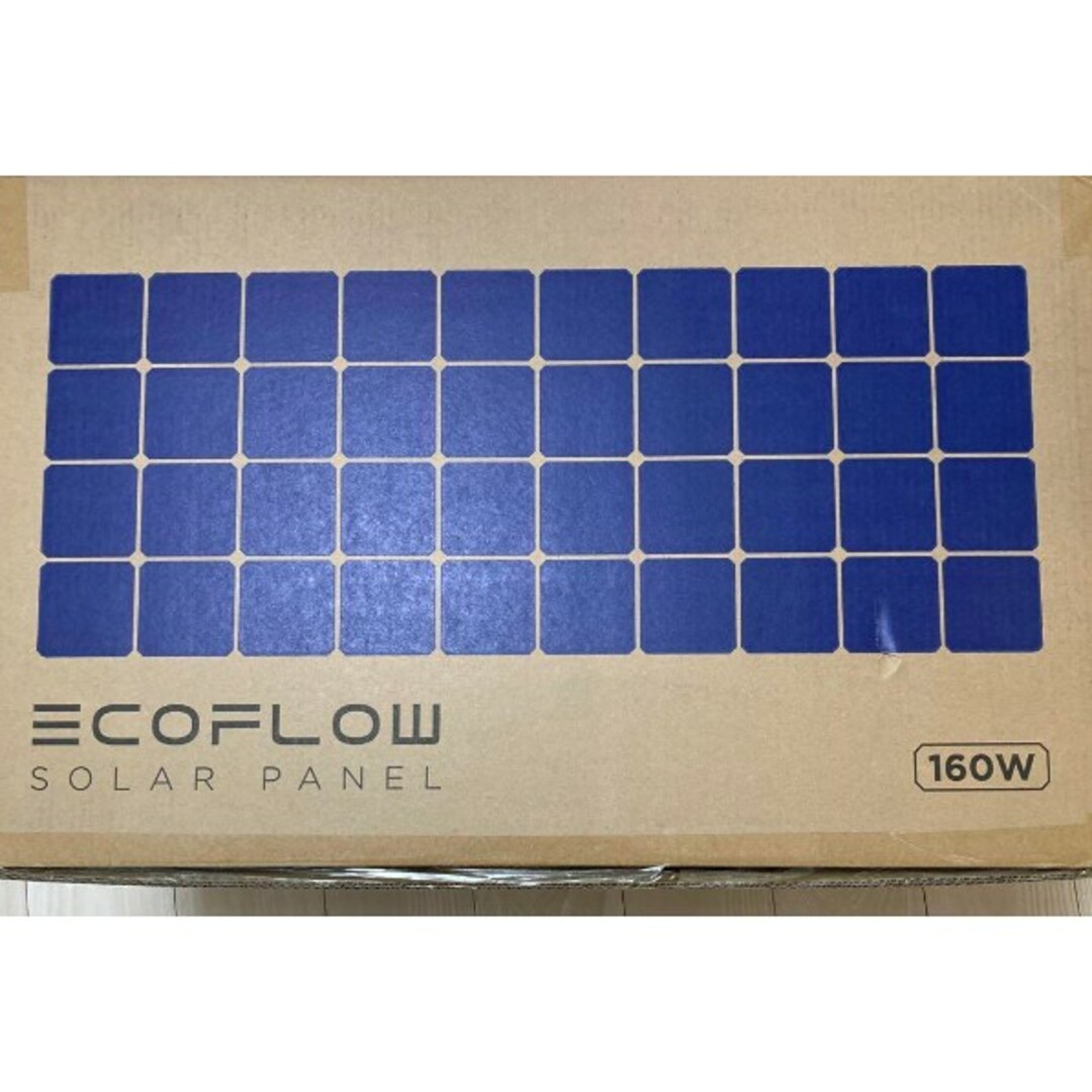 EcoFlow エコフロー ソーラーパネル 160W 折り畳み 太陽光発電 スポーツ/アウトドアのアウトドア(その他)の商品写真