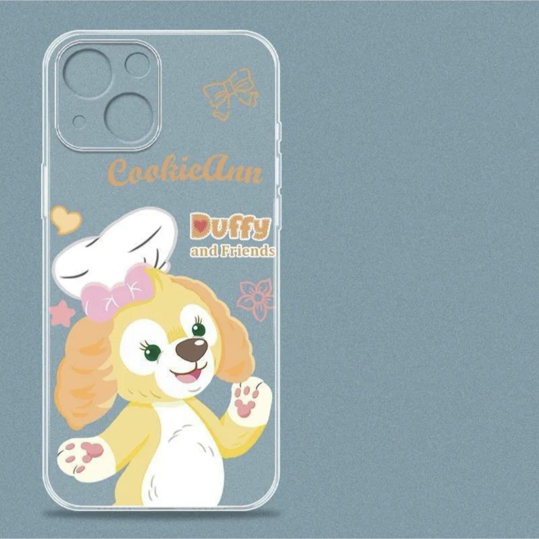 iPhoneケース　ダッフィー＆フレンズ　ダッフィー　シェリーメイ　ステラルー  スマホ/家電/カメラのスマホアクセサリー(iPhoneケース)の商品写真