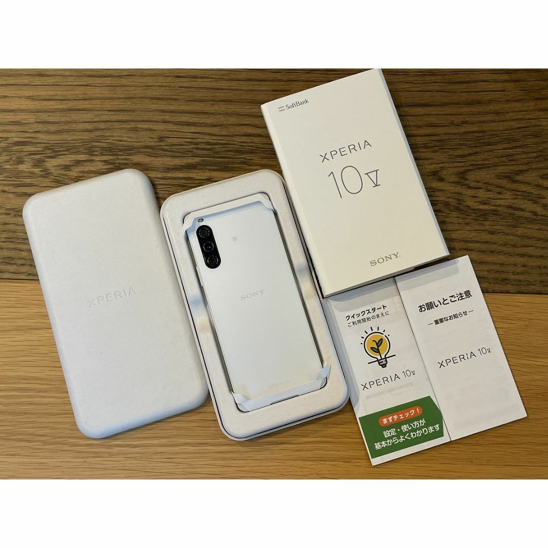 未使用 SONY Xperia 10 V 6GB/128GB White 未使用 SONY Xperia 10 V 6GB/128GB White
