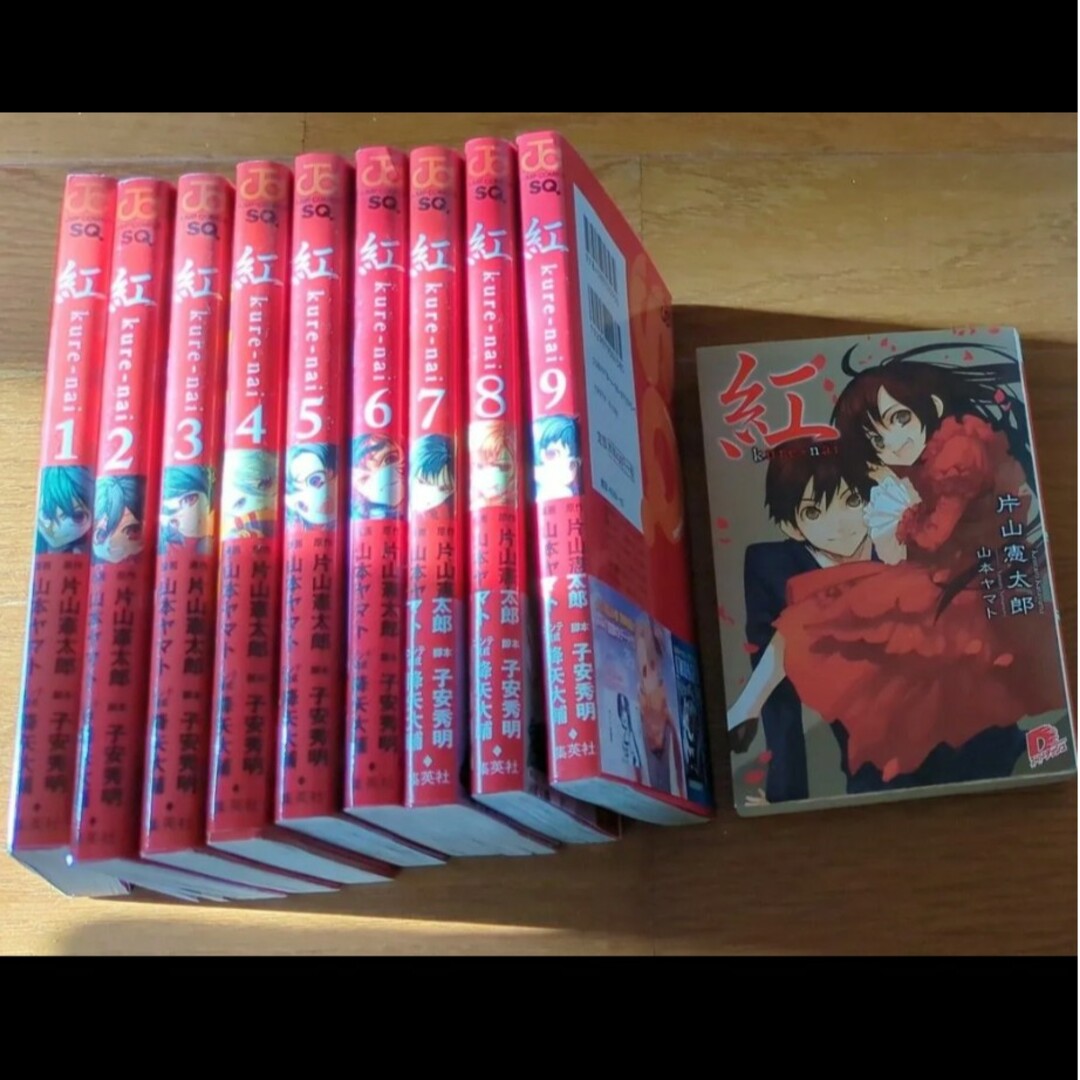 角川書店(カドカワショテン)のkure-nai 1-9巻 　紅　小説 エンタメ/ホビーの漫画(少年漫画)の商品写真