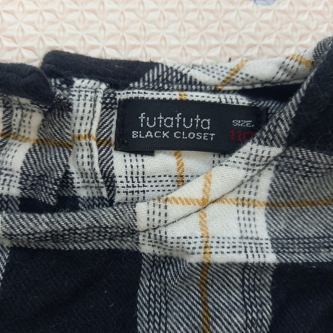 futafuta(フタフタ)のフタフタ　長袖　カットソー　110 キッズ/ベビー/マタニティのキッズ服女の子用(90cm~)(Tシャツ/カットソー)の商品写真