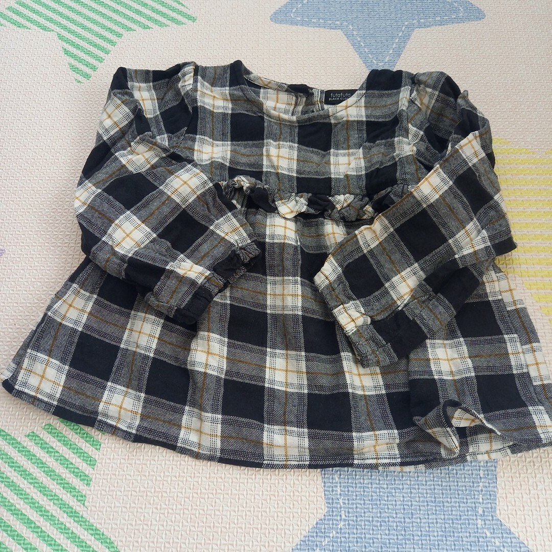 futafuta(フタフタ)のフタフタ　長袖　カットソー　110 キッズ/ベビー/マタニティのキッズ服女の子用(90cm~)(Tシャツ/カットソー)の商品写真