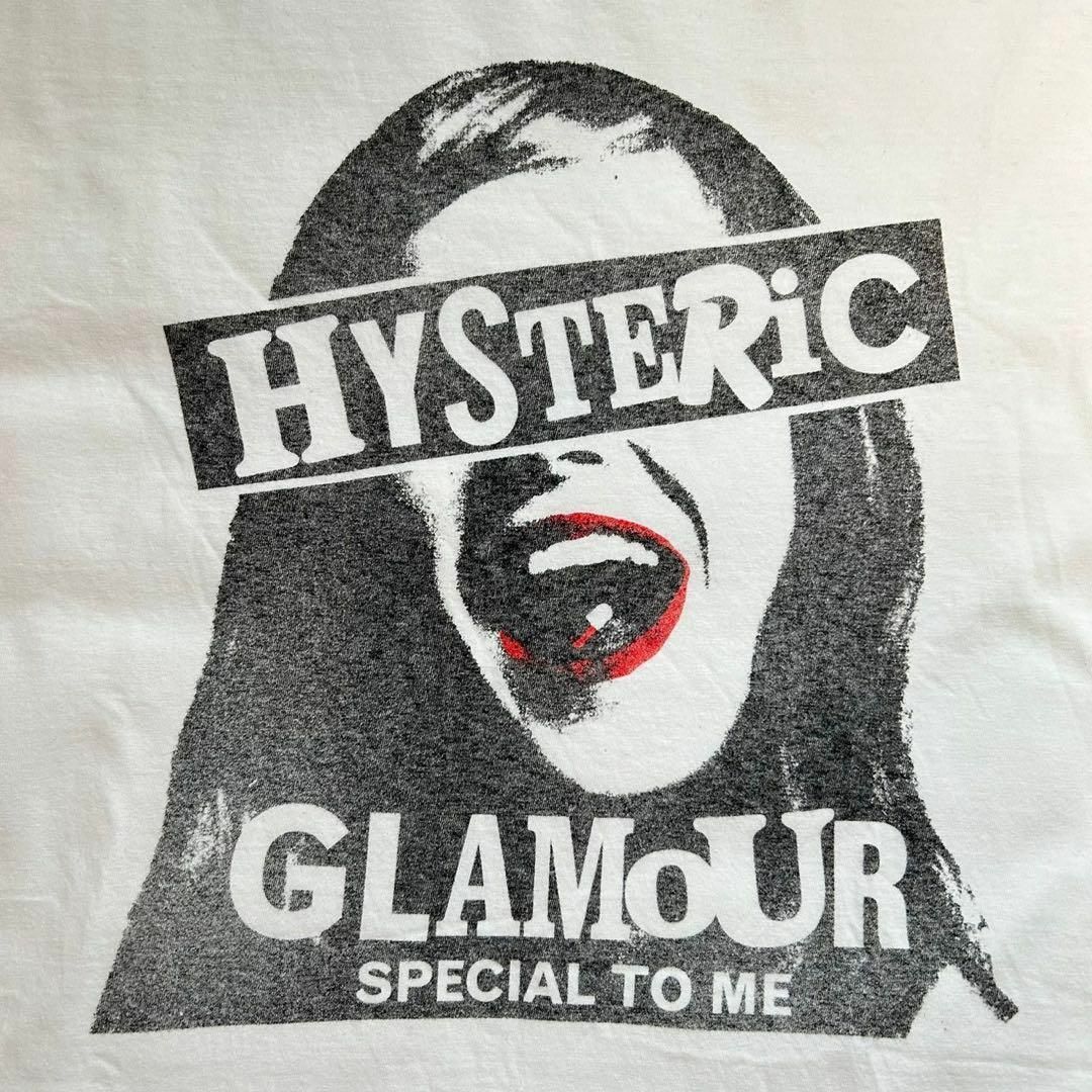 HYSTERIC GLAMOUR(ヒステリックグラマー)の【L相当・超希少】ヒステリックグラマー☆ダメージ加工 Tシャツ ヒスガール メンズのトップス(Tシャツ/カットソー(半袖/袖なし))の商品写真