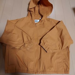 ユニクロ(UNIQLO)のユニクロ　U フーデットブルゾン 110サイズ(ジャケット/上着)