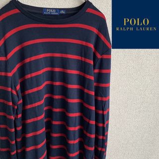 POLO RALPH LAUREN - POLO RALPHLAUREN 長袖　ボーダー　Tシャツ　ロンT Mサイズ