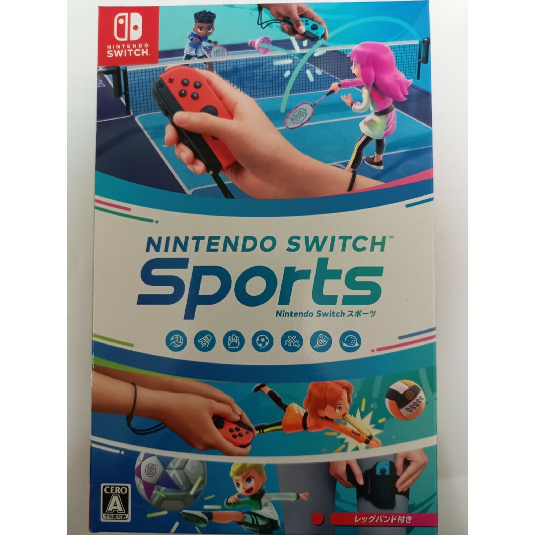 Nintendo Switch(ニンテンドースイッチ)の【完全未開封新品】Nintendo Switch Sports エンタメ/ホビーのゲームソフト/ゲーム機本体(家庭用ゲームソフト)の商品写真